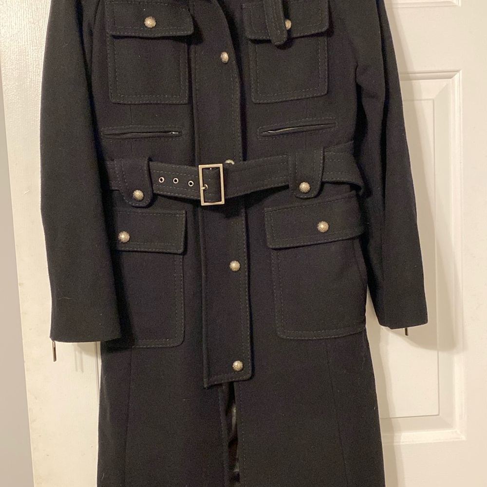 Laundry long wool coat. - Picture 1 of 13